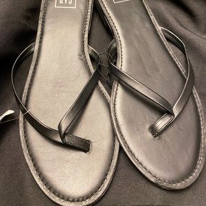 Gap-Black strap Sandals-Size:10‎